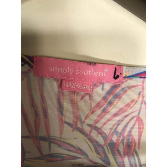 NWT Simply Southern Beach Swim Coverup size XL - Picture 4 of 6
